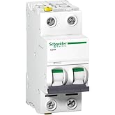 Schneider A9 F03216 Circuit Breaker IC60N 2P 16A B Charakteristik
