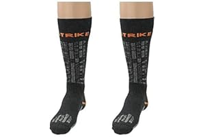 Instrike Chaussettes longues et chaudes pour le hockey sur glace - Pour enfants - Qualité professionnelle