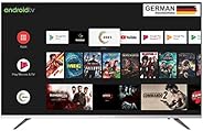 METZ 81 cm (32 inches) HD Ready Certified Android Smart LED TV M32E6 (Black and silver)