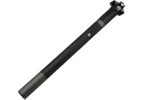 RXL SL Tige de Selle VTT 27.2/30.8/31.6mm 3K Brillant/Mat Fibre de Carbone+Alliage d'aluminium Tige de Selle Carbone Velo Route