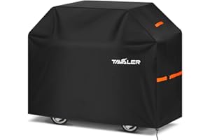 Tavaler Pokrowiec na grilla, odporny na warunki atmosferyczne, 165 x 70 x 122 cm, tkanina Oxford 420D, pokrowiec na grill gazowy, pokrowiec ochronny do grilla Weber, Enders, Char Broil