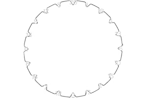 Unicorn Dartscheibe Nummernring | Eclipse Ultra-Visible | Weiß | Metall | Erhöhte Klarheit und Fokus | Standard, Horizontal Oder Extra Große Zahlen