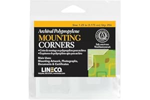 Lineco 378799 Photo Mounting Corner Full 1.25"