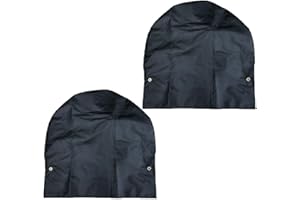 EASYBYMALL Caravan Tyre Covers Set of 2 Heavy Duty Waterproof Wheel Protectors for All Weather Conditions