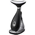 VRAIKO LILY Neck Face Massager, Face Sculpting tool, Skin Rejuvenation Device with Thermal, Triple Action LED and Vibration, for Anti-aging, Lifting and Tightening Sagging Skin (Frosted Black)