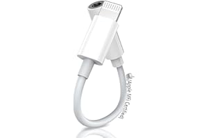 VIKEVO Apple Kopfhöreradapter für iPhone Dongle auf 3,5mm Klinke iPhone Adapter kopfhörer Aux Audioanschluss Kopfhörersplitter Kompatibel für iPhone 14/13/13 Pro Max/12/12 Mini/11/XS/XR/XS Max/7/8/8 Plus