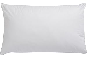AmigoZone 400 Thread Count Egyptian Cotton Cot Bed Toddler Pillow Pair Case - White - Cot Pillow Case 40cm x 60cm