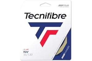 Tecnifibre TGV 12m Saitenset-Nude Corde de Tennis Adulte Unisexe, Couleur Chair, 1.30