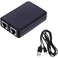 SOLUSTRE Mini 2 Port Gigabit Ethernet Desktop Ethernet Splitter Unshielded Network Home Hub