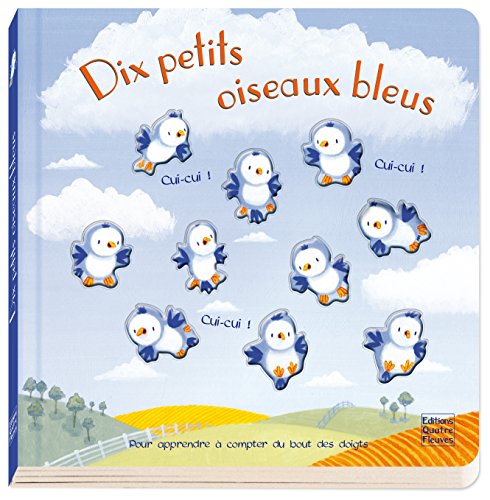 couverture de : Dix petits oiseaux bleus