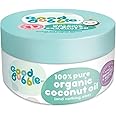 Good Bubble Organic Coconut Oil for Baby Massage - 100% Pure Coconut Oil for Sensitive & Eczema-Prone Skin - 185g Cruelty-Free Coconut Oil for Kids Skincare