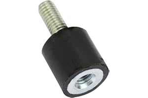 AUSLA 4 pezzi Ammortizzatore M3 Supporto in gomma M3 M5 M6 Cuscinetto in gomma Condizionatore d'aria Cuscinetti in gomma Cuscinetti in gomma Piedini antivibranti Ammortizzatore M5 Silent Block per