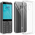 SDTEK Case for Nokia 235 4G 2024 Clear Gel Transparent Soft Premium Case Cover [Silicone TPU]