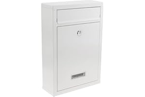 Kippen 10006AC - Cassetta Postale Modello "MAIL" di Colore Crema. Dimensioni: 320x215x90mm.