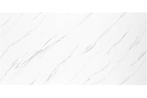 IZODEKOR Revestimiento de pared efecto mármol - 1x panel - Alternativa a baldosas/azulejos, panel ducha, panel para pared cocina | Ice Berg Grey