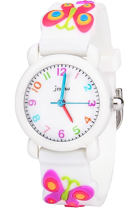 Orologio Bambina Con Cinturino 3D Cartone Animato - Movimento Al Quarzo, Regalo Per Ragazze 3-10 Anni - Foto 6