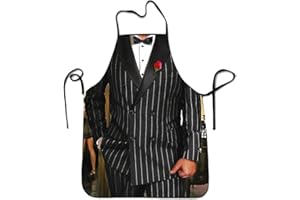 Anzhee Sexy Männer Schürze kreative Kochschürze Küchenschürze Grillschürze Lustige Motiv Schürze für Herren Damen Party Kostüm Lustige Schürze für Freund Neues lustiges Latzschürze Geschenk