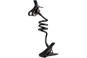 Tong Yue Universeller Schwanenhals-Handy-Ständer, mit langem Arm, Flexible Halterung für Bett, Schreibtisch, Tisch, Clip, Halterung für Smartphone