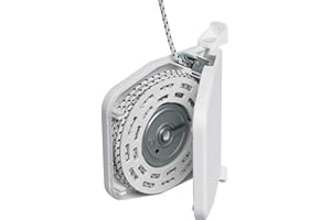 Schellenberg 50506 Aufschraub-Schnurwickler aufklappbar 180° schwenkbar inklusive 5 m Schnur, Rolladen Schnurwickler, Weiß