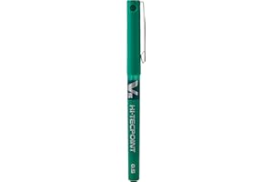 Pilot Roller inchiostro liquido V5 Punta 0,5 mm (penna singola) - Verde