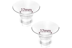 KISSBOBO 2 Pezzi Inserti per Flangia 17MM – Compatibili con il tiralatte elettrico KISSBOBO K5. Parti in silicone per tiralatte