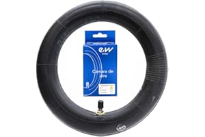 E-W EWHEEL EWheel | Pack 2 pcs Cámara de Aire 10 Pulgadas Reforzada para Xiaomi M365 y Pro | Cámara Engrosada | para Patinete Eléctrico o Scooter | Cámara Reforzada 10x2