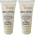 Pack of 2 Conductive Gel for Tens Machine & Circulation Boosting Devices - Improve Conductivity & Increase Stimulation for Best Results - EMS Circulation Maxx Conductive Gel for Face, Legs, Feet & Abs