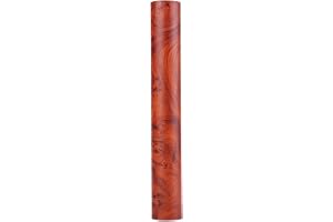 High Gloss Wood Film, Self-Adhesive Wood Textured Car Indoor Furniture Film Panel Wrap Sticker Vintage Style,200x30cm (W1303