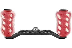 GOMEXUS 85mm Fibra di Carbonio Manovella Mulinello con TPE Pomello per Shimano Calcutta Conquest, Cardiff, Antares, Daiwa Steez, Tatula SV TW, Zillion, Abu Garcia, 7x4mm, 8x5mm