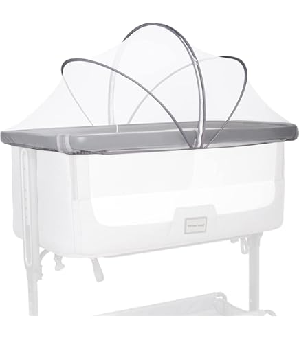 Zanzariera Universale Per Lettino Bambini 120x60 Cm - Lavabile, Per Campeggio - Foto 3