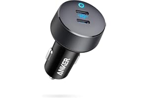 ‎ANKER Anker PowerDrive III Duo USB-C car charger, 40W 2-port PowerIQ 3.0 charger, power delivery for iPhone 15/15 Plus/15 Pro/15 Pro Max, Galaxy S10/S9, Pixel, iPad/iPad Mini and more