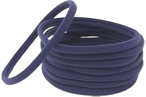 Boomly 20pcs Bandeau Bébé Garçon Filles Svelte Élastique Bande de cheveux Nylon Enveloppement de cheveux Enfant DIY Accessoires de bandeau