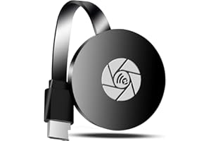 CIMVIDI Wireless HDMI Display Dongle, 1080P HD HDMI Wi-Fi para iPhone/iPad/Android/iOS/Windows/Mac Laptop, PC a TV/Monitor/Proyector con Soporte para Miracast, DLNA, Airplay