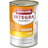 animonda Integra Protect Nieren mit Huhn | Diät Katzenfutter | Nassfutter bei chronischer Niereninsuffizienz | 6er Pack (6 x 200 g)