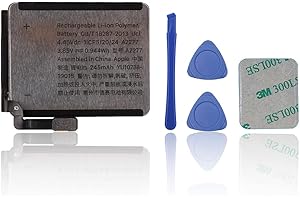 SwarKing Ersatz Akku Kompatibel mit iWatch Series 5 40 mm Model A2092 A2094 A2156 & iWatch SE 40 mm (GPS + Cellular/GPS) A2277 with Toolkit