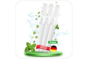 J.FÉE S1.1 3 Flavoured Air Inhaler White Mint-Flavoured Anxiety Relief Habit Replacing Breathing Stick
