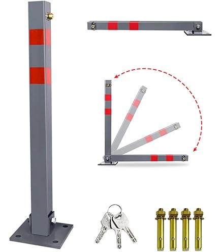 SmartFlex ORANGE | Flexibele Afzetpaal 80cm x 8cm Reflectie WIT