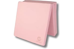 ‎JEFLEX Jeflex - klappbare Weichbodenmatte & Turnmatte 180 x 60 x 6 cm MADE IN GERMANY/Gymnastikmatte tragbar/platzsparende Fitnessmatte & Yogamatte/Spielmatte für Kinderzimmer