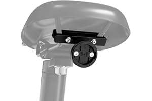 BIBERAXLE Supporto per sella regolabile per Garmin Varia Radar, leggero in lega di alluminio per sellino per radar o fanale posteriore, compatibile con RCT715, RCT716, RTL510, RTL515, RTL516, ecc