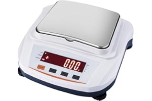 GOYOJO Balance de Precision 0.01g, Balance d'analyse de Laboratoire de Haute Précision Balance de précision Électronique, Idéale pour l'industrie, la Cuisine, les Aliments, les Bijoux, 2000 g x 0,01 g