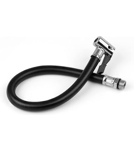 Reifenfüllschlauch Set – 2 Stück, 37 Cm Lang | Universell Für Auto, Motorrad, LKW | PU & Gummi | Einfache Handhabung