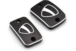 FXCNC RACING Motorcycle Master Cylinder Front Brake Clutch Right Left Fuel Reservoir Cover Tank Cap fit for Ducati Monster 695 696 S2R 800 795 796 759 All Year
