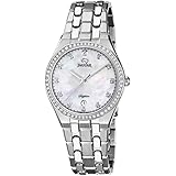 JAGUAR Orologio Modello J694/2 della Collezione Woman, Cassa da 35 mm, Argento con Cinturino in Acciaio per Donna