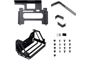 LIAN LI O11 Dynamic Evo O11 DE-9X Support de Montage Compatible avec la Série RTX40 Noir Kit GPU Vertical Revendeur agréé