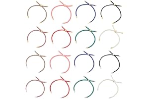UNICRAFTALE 16 unidades de cuerda de nailon de 16 colores para manualidades, pulseras, 22 ~ 23 cm, cuerda de nailon, pulsera de eslabones ajustables, para la fabricación de pulseras y joyas DIY