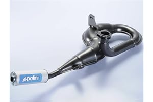 POLINI Silencieux d'échappement en aluminium pour LML Star Deluxe Vespa PX 125 150 2T