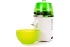 ‎HAWOS hawos Novum (Farbe: Grün) - Elektrische Getreidemühle mit 360W Leistung in Formschönem Makrolon Kunsstoffgehäuse der Firma hawos Kornmühlen GmbH