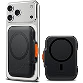 Spigen MagSafe Destekli C&uuml;zdan Tintap Mag Fit (6 Kartlık) Siyah - AFA07617 (Spigen TR Garantili)