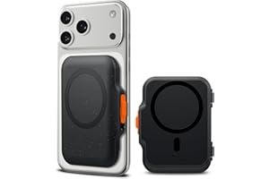 Spigen TinTap MagFit+ Porte-Cartes Magnétique Conçu pour MagSafe Compatible avec Les modèles iPhone 17/16/15/14/13/12 Magsafe Wallet