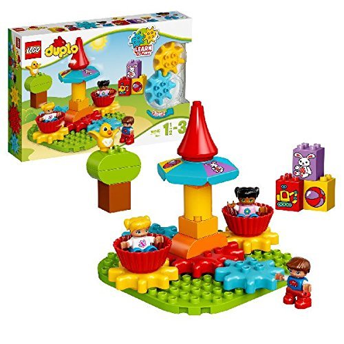 LEGO Duplo 10845 - Mein erstes Karussell, Spielzeug mit Lerncharakter ...